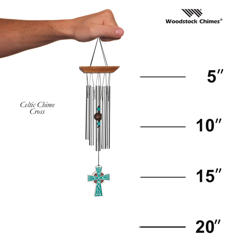 Woodstock Chimes Metal Religious & Spiritual Wind Chime & Reviews Wayfair